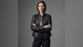 WINTERFELL Signature: The Aethel Sculpted Leather Blazer